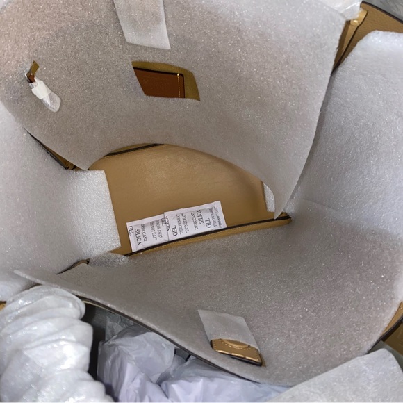 Coach 🤍 suede Tote bag New - Picture 7 of 11